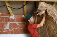 Brownheath Common tapered roof insulation